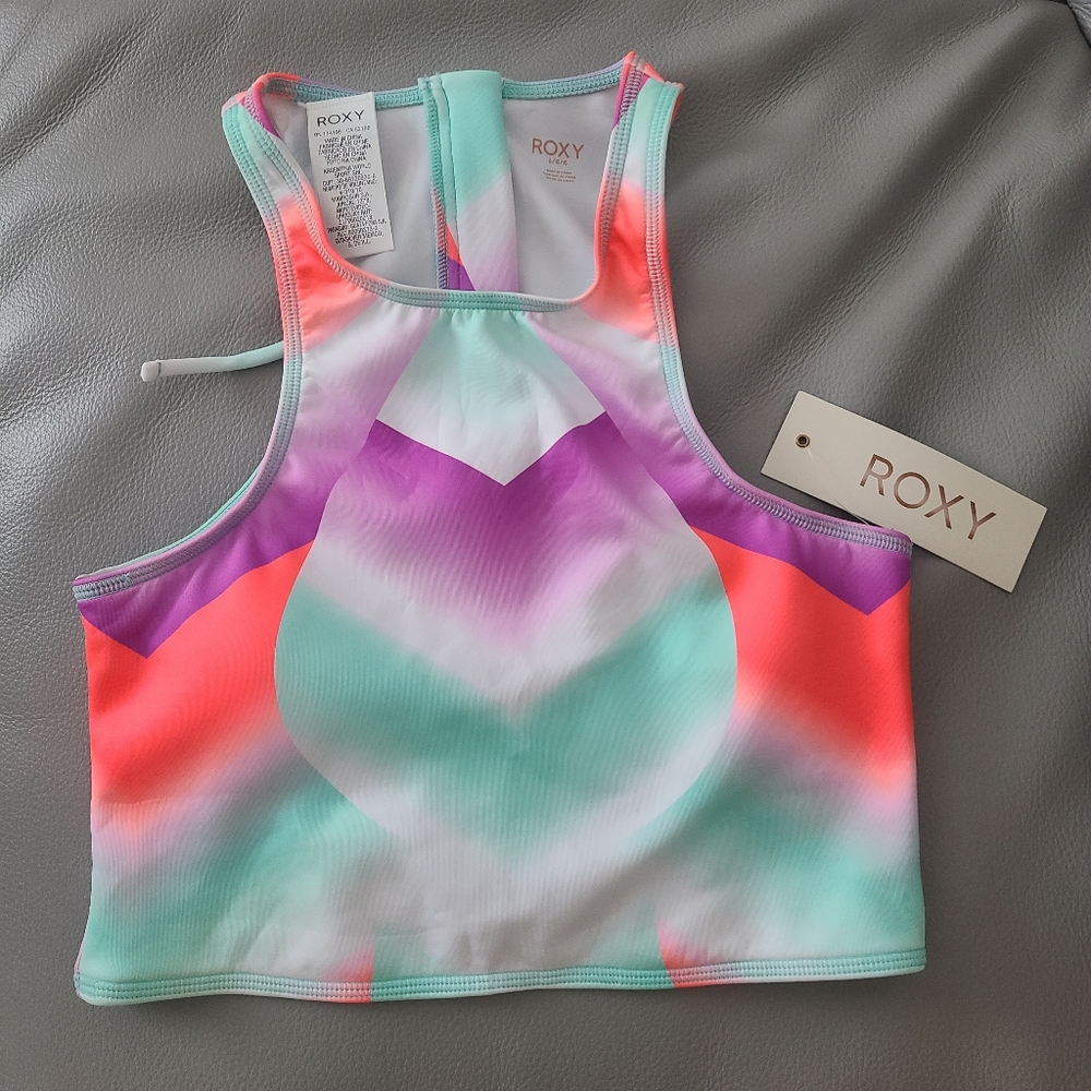 ⚡️HOST PICK⚡️Roxy Crop Bikini Top